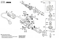 Bosch 3 601 C94 0E1 GWS 7-115 Angle Grinder Spare Parts